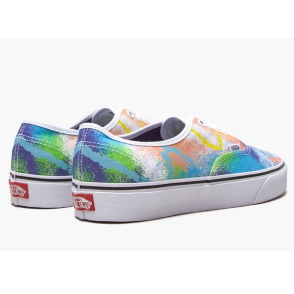 NEW VANS Authentic (Retro Mart) Multi/True White ✌🏻🤘🏻 - Picture 3 of 10